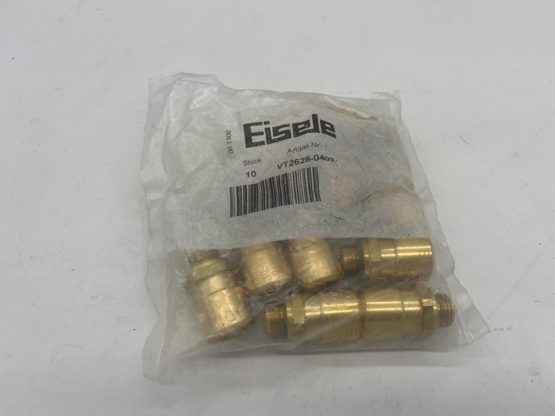 raccorderai pneumatica confezione da 10 pezzi VT 2628-0409