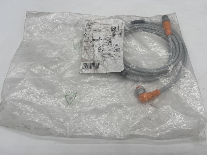 Cavo 2 metri maschio m12 4 pin dritto femmina 4 pin m12 90^ Vdoah040scs0002t04stgh040scs