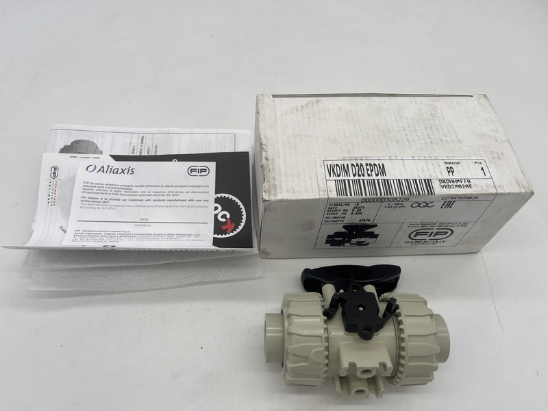 Ball valve dual block Vkdim d20 epdm