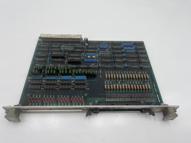 Output Module has one 50 pin IDE connector and one 96 pin J Connector. It is a B-Sized VME Module Vm1520