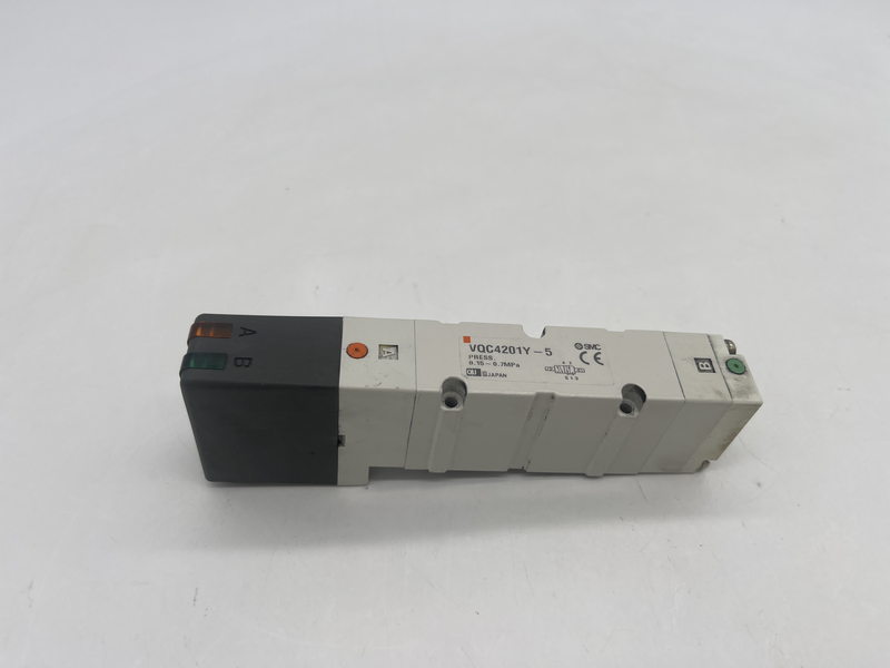valve, plug-in, rubber seal, VQC4000 SOLENOID VALVE, 5-PORT. Vqc4201y-5