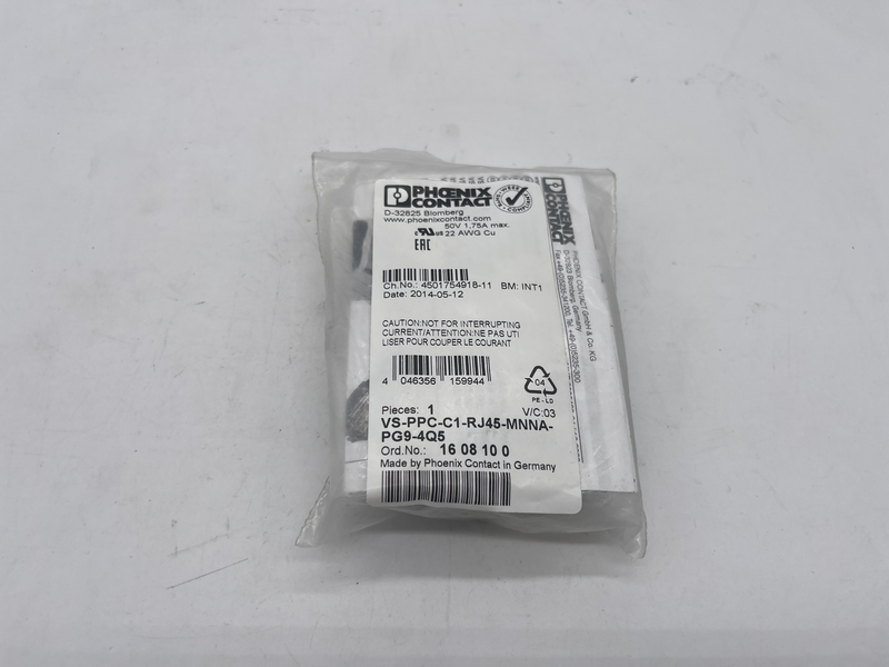 Connettore rj45 Vs-ppc-c1-rj45-mnna-pg9-4q5