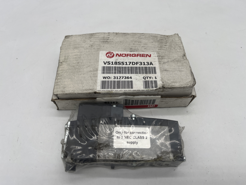 series plug-in solenoid valve, 5/2, solenoid pilot / spring return Vs18s517df313a