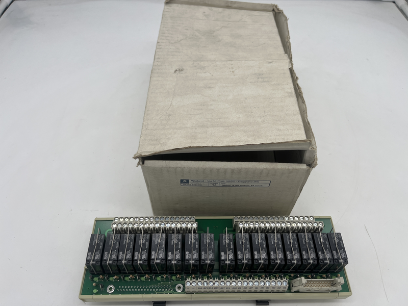 Modulo 16 relay elettromeccanico 8a estraibile Wm.5s.9303.003