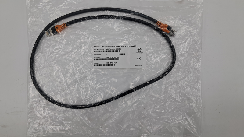 Ethernet Powerlink Cable RJ45, PVC, CROSSOVER X20CA0E61.00100