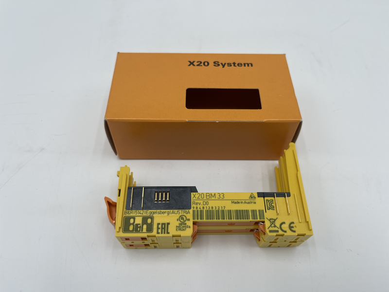 Bus module for SafeIO modules · The internal I/O power supply is continuous X20 bm 33