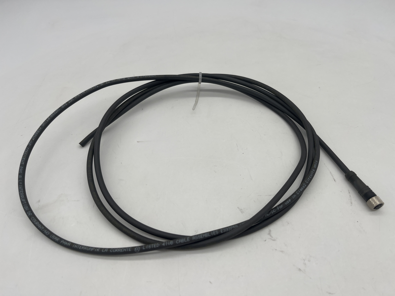 Pre wired connectors XZ, straight female, M8, 4 pins, cable PUR Xzcp0941l5